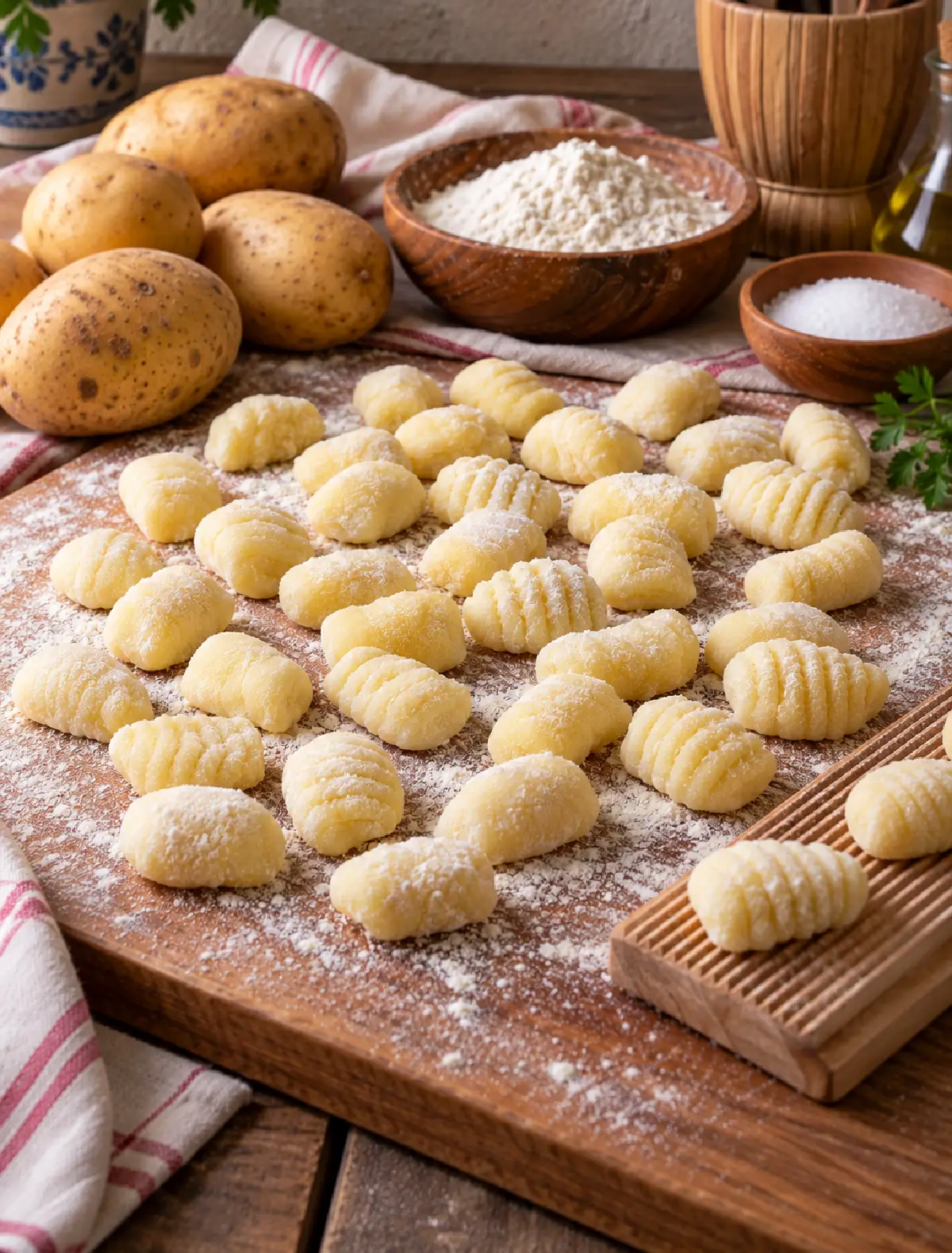 Gnocchi di patate fatti in casa senza uova