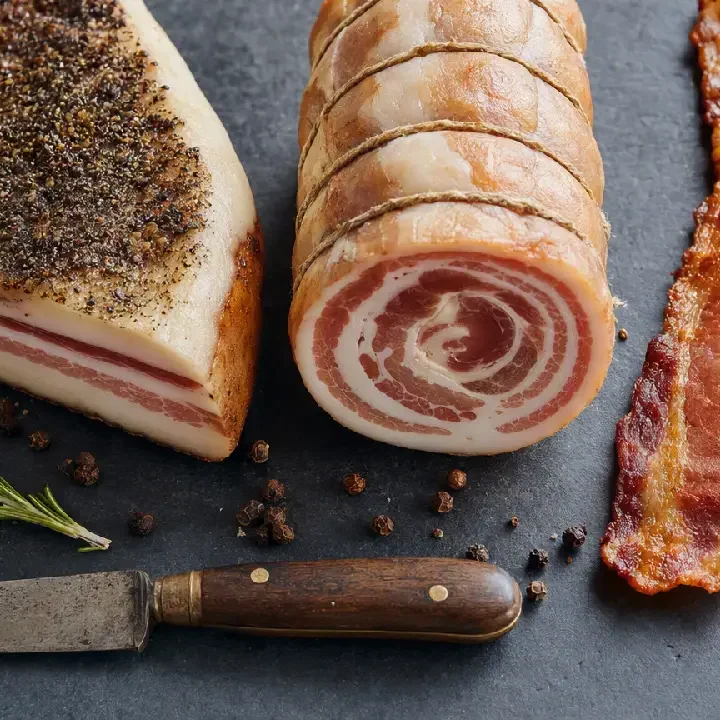 Guanciale, pancetta e bacon a confronto