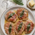Saltimbocca alla Romana con vitello, prosciutto crudo e salvia